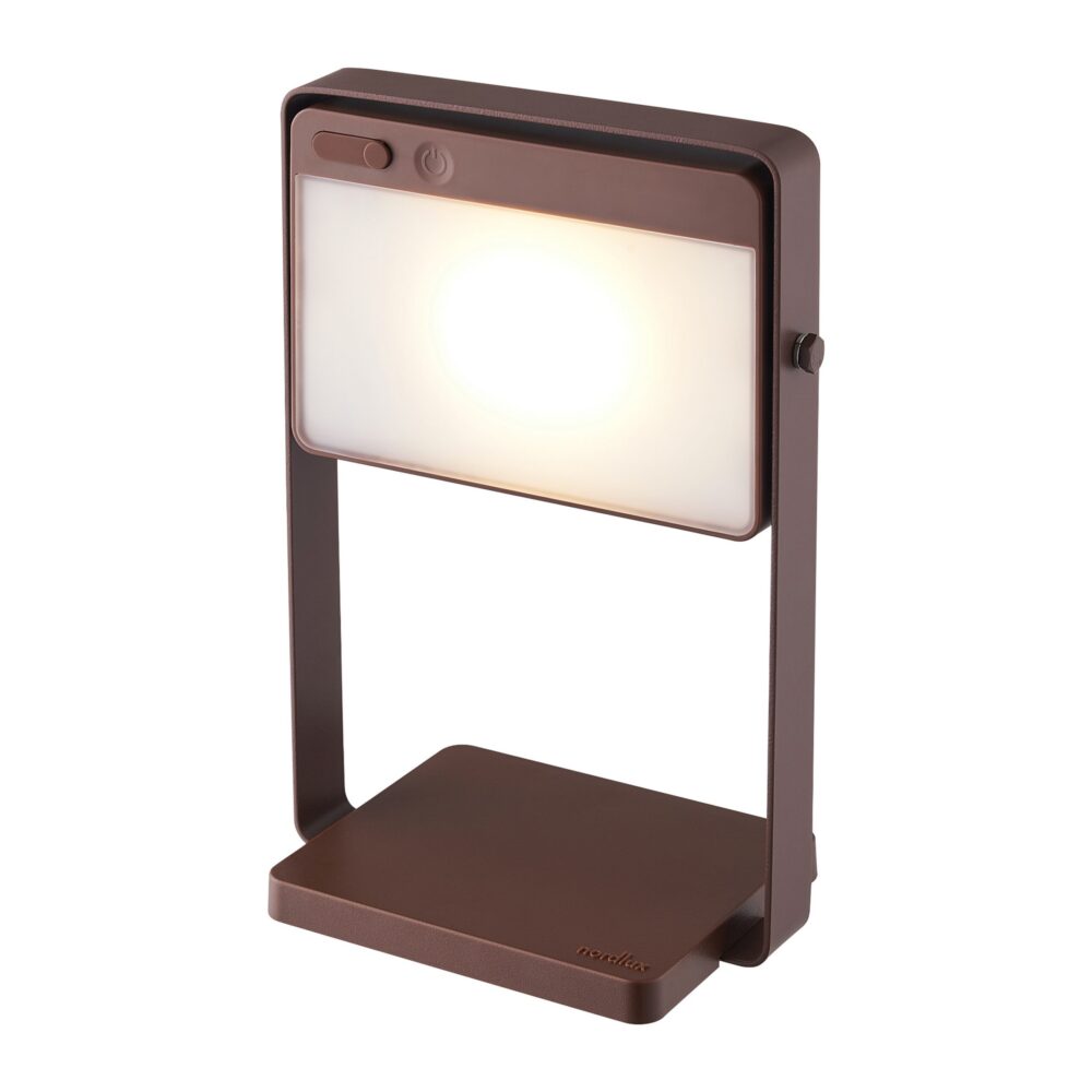 Saulio Solar | Battery light | Brown